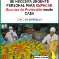 Fabrica Busca Personal para Emapacar Guantes de Proteccion
