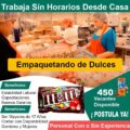 M&M Internacional Requiere Urgente Personal para Embolsar Chocolates desde casa Plazas Limitadas