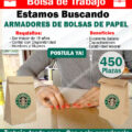 Starbucks COFFE Busca URGENTE personal para Armar Bolsas para el Despacho Ecologicas Plazas Limitadas