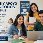 Becas y apoyo para todos en el pais