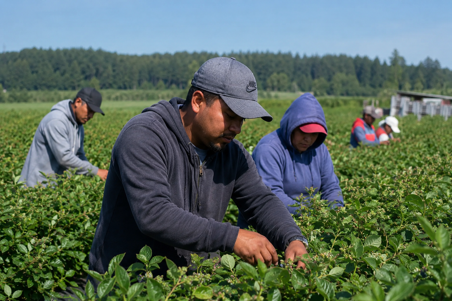 Canada contrata trabajadores agrícolas
